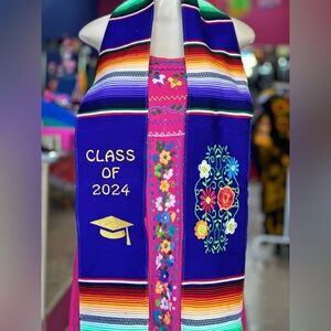 Graduation Class 2024 Mexican sash /stole